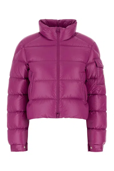 Moncler Fuchsia Nylon Petra Down Jacket