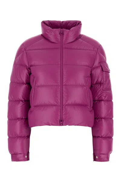 MONCLER MONCLER FUCHSIA NYLON PETRA DOWN JACKET