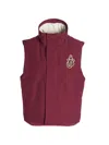Moncler High Collar Tryphan Jacket In Fuchsia