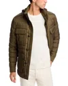 Moncler Fuciade Down Jacket In Olive