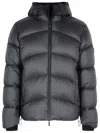 Moncler 'fulcran' Short Hooded Down Jacket In Multi