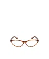 Moncler Full Frame Plain Mirror In Brown