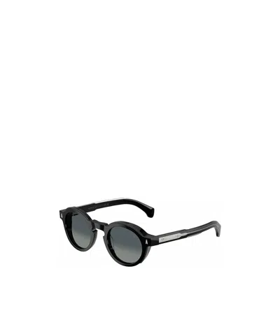 Moncler Full Frame Sunglasses In Black