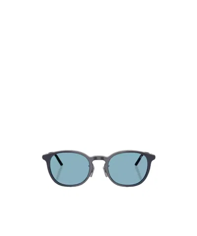 Moncler Full Frame Sunglasses In Blue