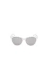 Moncler Maquille Butterfly Ladies Sunglasses Ml0283-f 21c 55 In Gray