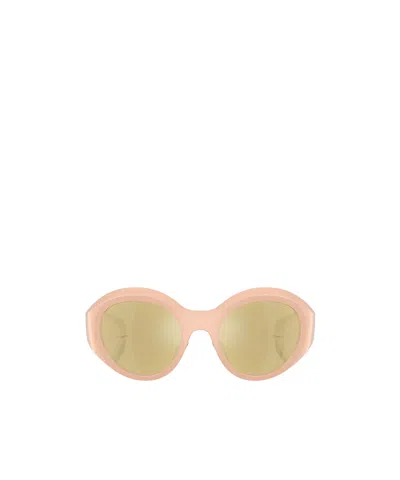 Moncler Full Frame Sunglasses In Nude