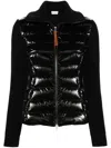 Moncler Logo-patch Jacket In Black