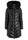 Moncler Fulmarus Hooded Quilted Nylon Jacket In Black
