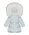Moncler Fur-lined Hooded Down Jacket
