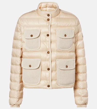 Moncler Furet Down Jacket In White