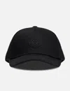 Moncler Logo Patch Baseball Cap In Black