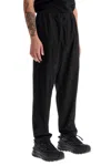 Moncler Gabardine Joggers In Black