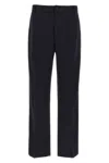 Moncler Wool Blend Straight Leg Trousers