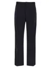 Moncler Waistband Loop Casual Pants In Blue