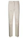 Moncler Gabardine Trousers In Gray