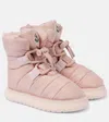 Moncler Gaia Snow Boot In Pink