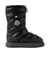 Moncler Gaia Quilted Short Boots In Black