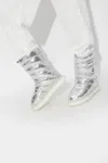 Moncler Gaia Pocket Mid Snow In Silver