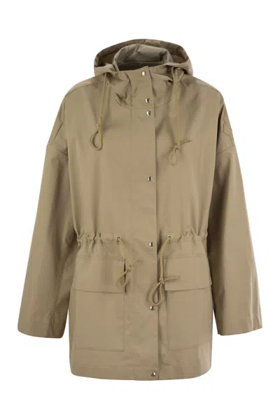 MONCLER MONCLER GAILLON - COTTON HOODED PARKA