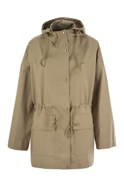 Moncler Women's Gaillon - Cotton Hooded Parka In Brown