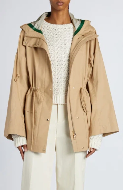 MONCLER MONCLER GAILLON COTTON BLEND PARKA