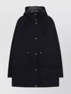 Moncler Gaillon Drawstring Hood Cotton Jacket