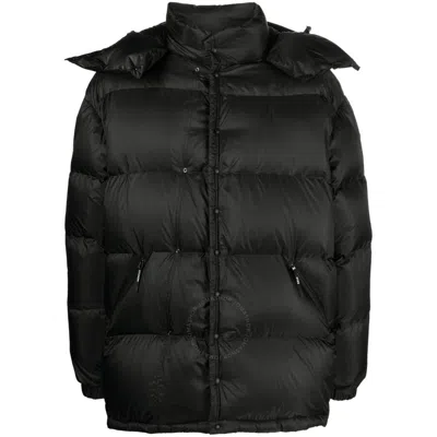 Moncler Galenstock Padded Hyke Short Down Jacket In Black