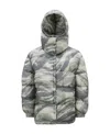 Moncler Galenstockis Short Style Down Jacket In Gray