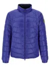 Moncler Padded Jacket With Elastic Cuffs And High Collar