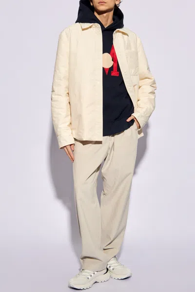 Moncler Galinhas Down Jacket In Cream