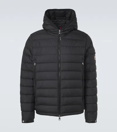 Moncler Galion Down Jacket In Black