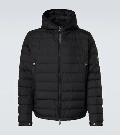 Moncler Galion Down Jacket In Black