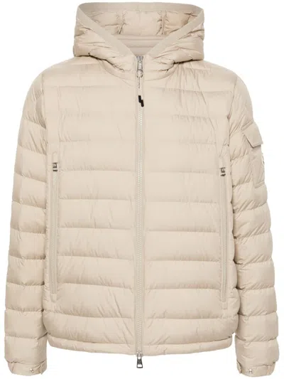 Moncler Galion Padded Jacket In Neutrals