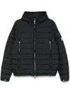 Moncler Galion Puffer Jacket In Black