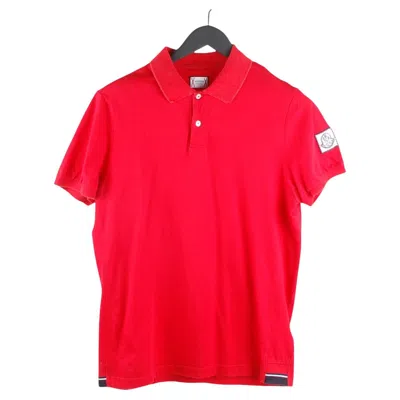 Pre-owned Moncler Gamme Bleu Men Polo Size M, S948 In Red