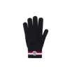 Moncler Tricolor Wool Gloves Black