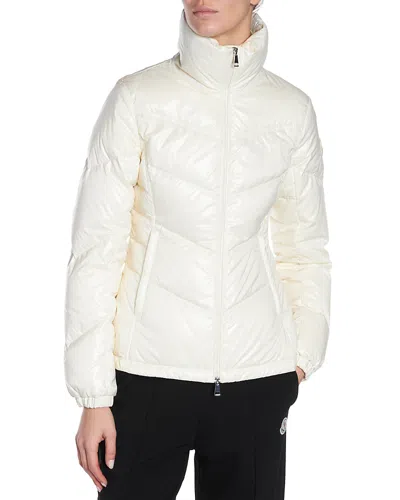 Moncler Gast Chevron Jacket In Beige