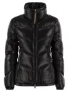 Moncler Black Nylon Gast Down Jacket In Black