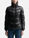 Moncler "gast" Short Down Jacket In Black