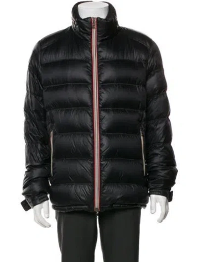 Pre-owned Moncler Gaston Puffer Coat In Black