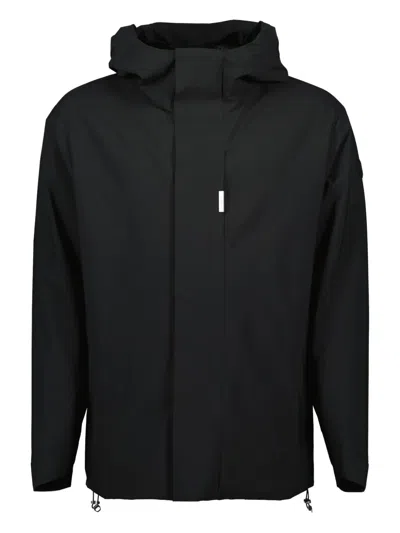 Moncler Gatillier Hooded Down Jacket In Black