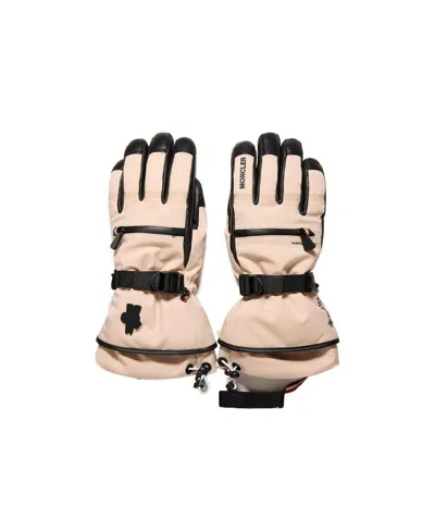 Moncler Gauntlet-style Gloves In Transparent