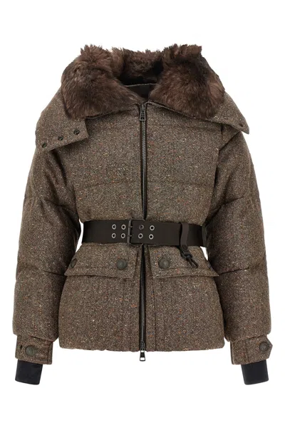 Moncler "gelise" Brown Down Jacket