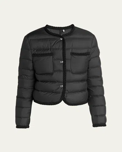 MONCLER GENCAY BRAIDED DOWN JACKET