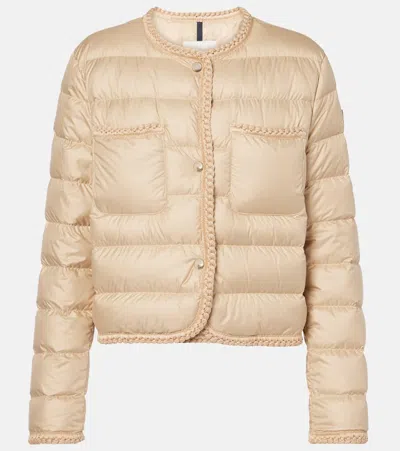Moncler Gencay Down Jacket In Neutrals