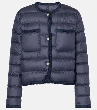 Moncler Gencay Down Jacket In Blue