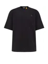 Moncler Genius Asap Rocky Capsule T-shirt In Lightweight Cotton Jersey In Black