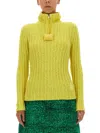Moncler Genius 1 Moncler Jersey Jw Anderson Unisex In Yellow
