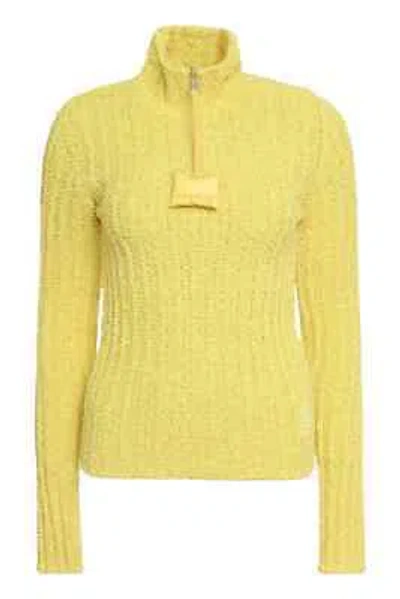 Pre-owned Moncler Genius 1 Moncler Jw Anderson - Tricot Knit Turtleneck Pullover In Yellow