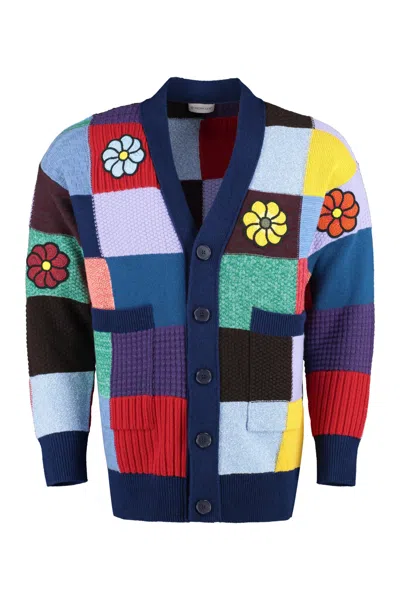 MONCLER GENIUS FLOWER CARDIGAN